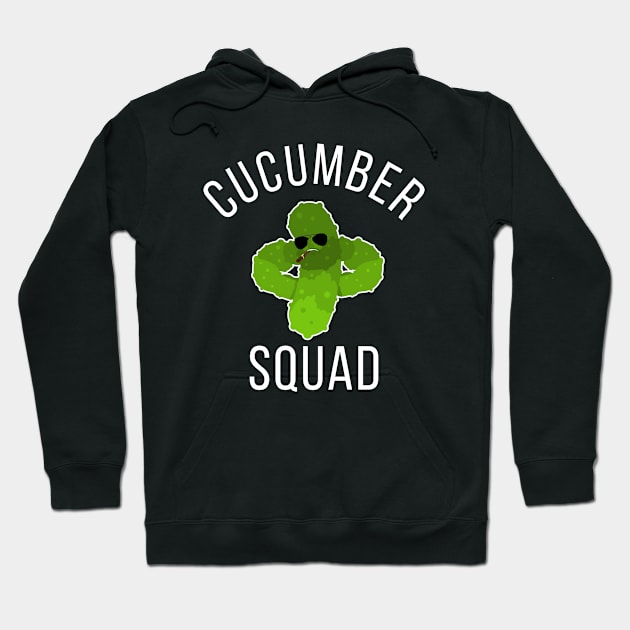 Cucumber Squad Cool Cucumber Hoodie by DesignArchitect